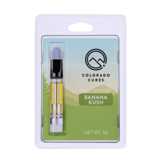 Kaufe Banana Kush 1g THC Kartusche in Großpackung
